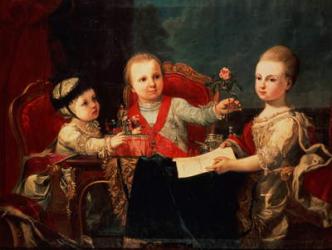 Three Princes, Children of Charles III | Obraz na stenu