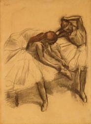 Two Dancers, 1905 (pastel on paper) | Obraz na stenu
