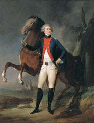 Gilbert Motier (1757-1834) Marquis de la Fayette, 1788 (oil on canvas) | Obraz na stenu