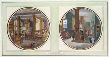 The Gobelins Workshop, 1840 (w/c on paper) (see also 176257) | Obraz na stenu