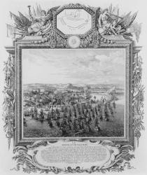 The Battle of Palermo, June 1676 (engraving) (b/w photo) | Obraz na stenu