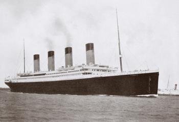 RMS Titanic of the White Star Line (litho) | Obraz na stenu