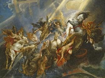 The Fall of Phaeton, c.1604-05 (oil on canvas) | Obraz na stenu