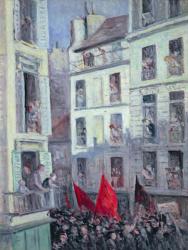 The Popular Front, c.1936 (oil on canvas) | Obraz na stenu