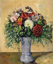 Bouquet of Flowers in a Vase, c.1877 (oil on canvas) | Obraz na stenu