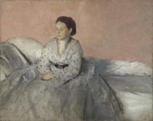 Madame René de Gas, 1872-3 (oil on canvas) | Obraz na stenu