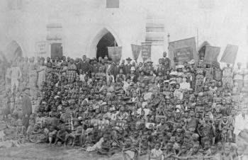 Anamabu Sunday School Treat (b/w photo) | Obraz na stenu