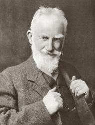 George Bernard Shaw, 1856 – 1950). From The Story of 25 Eventful Years in Pictures, published 1935. | Obraz na stenu