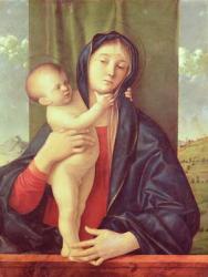 Virgin and Child, c.1487 (oil on panel) | Obraz na stenu