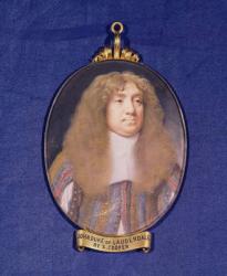 Portrait of John Maitland (1616-82) Duke of Lauderdale, 1664 (w/c on vellum) | Obraz na stenu