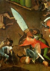 The Last Judgement (Altarpiece): Detail of the Dagger | Obraz na stenu