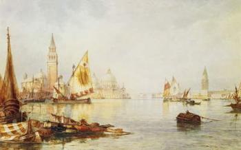 View of Venice (w/c on paper) | Obraz na stenu
