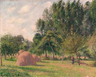 Haystacks, Morning, Éragny, 1899 (oil on canvas) | Obraz na stenu