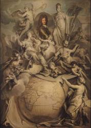 Allegory of Philippe II (1674-1723) Duke of Orleans, 1718 (oil on canvas) | Obraz na stenu