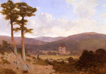 Gilnockie Tower, 1843 (oil on canvas) | Obraz na stenu