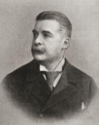 Sir Arthur Seymour Sullivan, 1842 1900. English composer best known for his operatic collaborations with W. S. Gilbert. From The Strand Magazine published 1897. | Obraz na stenu