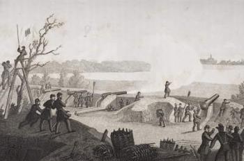 The Siege of Yorktown, Virginia during the American Civil War (litho) | Obraz na stenu