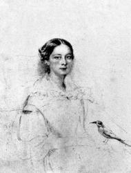Emily Shore, after a portrait of c.1838 (engraving) | Obraz na stenu