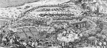 The Swedish victory at the Battle of Lutzen, 1632 (engraving) | Obraz na stenu