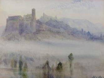 Assisi, Early Morning | Obraz na stenu