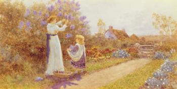 Lilacs, 1899 (w/c on paper) | Obraz na stenu