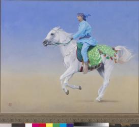 Oman Cavalryman, 2012 (oil on canvas) | Obraz na stenu