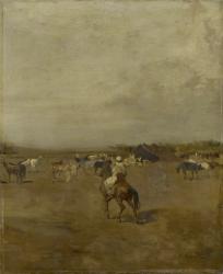Arabian Encampment, c.1847 (oil on canvas) | Obraz na stenu
