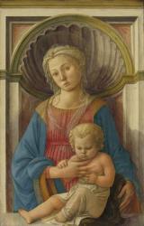 Madonna and Child, c.1440 (tempera on poplar panel) | Obraz na stenu