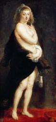 Helena Fourment in a Fur Wrap, 1636-38 | Obraz na stenu