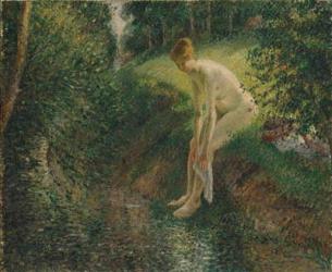 Bather in the Woods, 1895 (oil on canvas) | Obraz na stenu