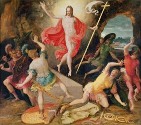 The Resurrection of Christ, c.1594 (oil on panel) | Obraz na stenu