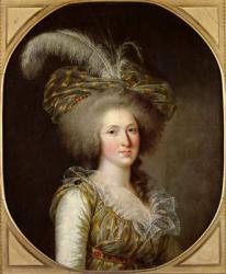 Elisabeth of France (1764-94) (oil on canvas) | Obraz na stenu