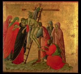 Maesta: Descent from the Cross, 1308-11 | Obraz na stenu