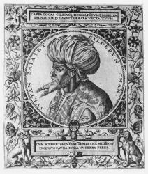 Bayezid I (engraving) | Obraz na stenu