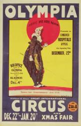 Bertram Mills circus poster, 1922 (colour litho) | Obraz na stenu