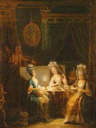 Z̩mire and Azor, Opera by Marmontel, 1788 (oil on canvas) | Obraz na stenu