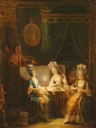 Z̩mire and Azor, Opera by Marmontel, 1788 (oil on canvas) | Obraz na stenu