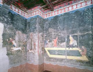 View of the Stag Room, 1343 (fresco) | Obraz na stenu