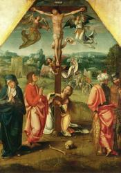 Crucifixion, 1518 (oil on oak) | Obraz na stenu