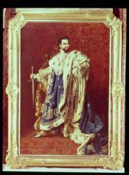Ludwig II (1845-86) 1887 (oil on canvas) | Obraz na stenu