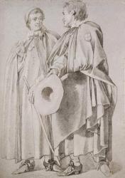 Two Poor Knights of Windsor (pencil on paper) | Obraz na stenu