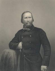 Giuseppe Garibaldi, engraved by D.J Pound (engraving) | Obraz na stenu