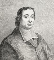 Jean Baptiste Massillon, from 'XVIII Siecle Institutions, Usages et Costumes', published 1875 (litho) | Obraz na stenu