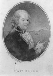 Captain William Bligh, engraved by John Conde (engraving) | Obraz na stenu