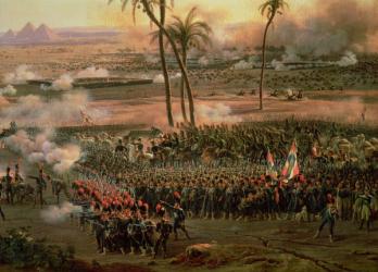 The Battle of the Pyramids, 21 July 1798, 1806 (oil on canvas) | Obraz na stenu