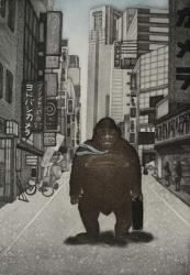 Tamed Kong, 2007, (etching) | Obraz na stenu