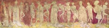 The Dance of Death, from the choir (tempera on stone) | Obraz na stenu