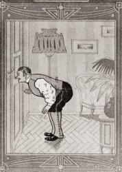 What the butler saw. From Illustrierte Sittengeschichte vom Mittelalter bis zur Gegenwart by Eduard Fuchs, published 1909. | Obraz na stenu