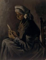 The Potato Peeler, 1885 (oil on canvas) | Obraz na stenu