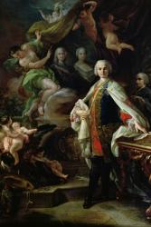 Portrait of Carlo Broschi (1705-82) 'Il Farinelli', after 1746 (oil on canvas) | Obraz na stenu